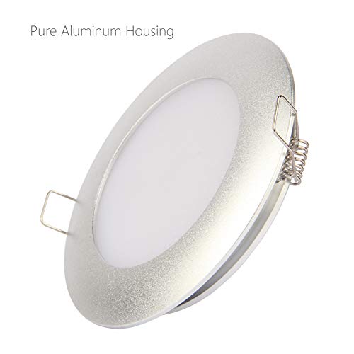 Acegoo A20-R-CL-5W Rv Boat Led Ceiling Light 12V Recessed Puck Light thumb #1