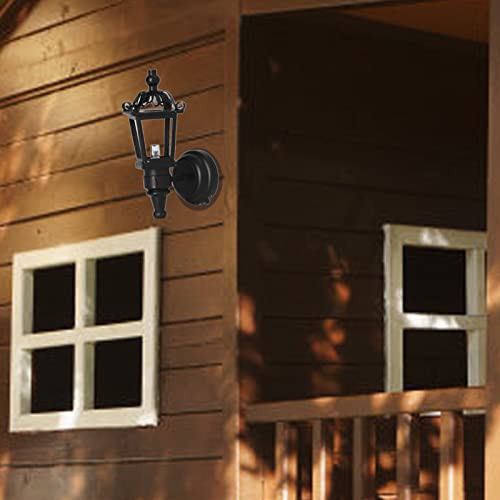 SPYMINNPOO Puppenhaus Wandleuchte 1:12 Puppenhaus LED Wandleuchte Metall Simulierte DIY Miniatur Wandleuchte Puppenhaus… – Bild 5