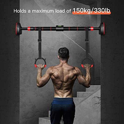 Argolas de ginástica Balanços de fitness Argolas Hnd duults Argolas para crianças Pull-ups Br até 15