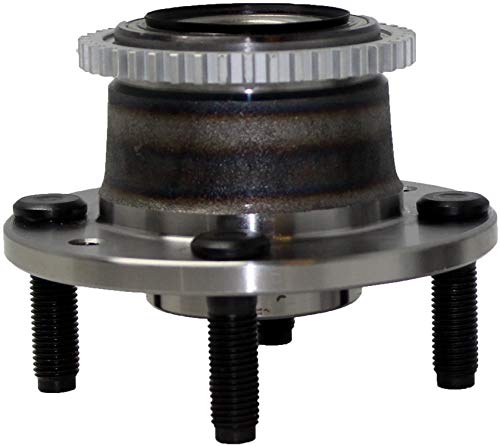 Image of Detroit Axle - Rear Left and Right Wheel Hub and Bearing Assembly Replacement for Ford Escort Mazda MX-3 Protege Mercury Tracer 4 Lug W /ABS - 2pc