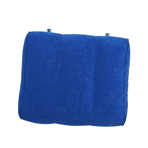 Unomor Inflatable Air Pillow Train Recliner Leg up Relax Pad Foot Rest Pillow Footrest Relax Pad Blue
