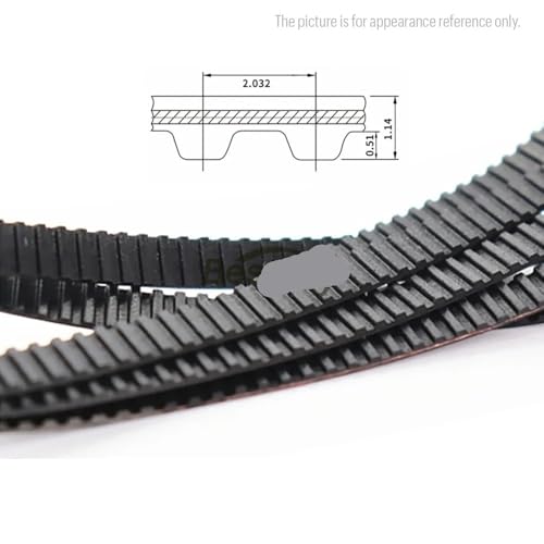 Courroie de distribution MXL synchrone sans glissement pour axe lineaire - 3