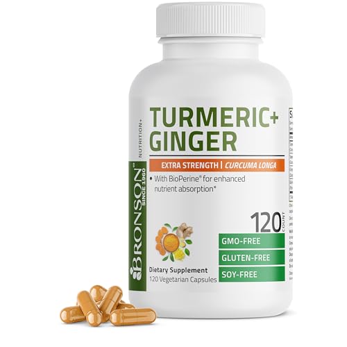 Bronson Turmeric + Ginger with BioPerine