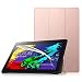 Produktbild Fintie Hülle Case für Lenovo Tab 3 10 Plus/Tab 3 10 Business/Tab 2 A10 - Folio Kunstleder Schutzhülle Tasche Etui für Lenovo Tab 10 / Tab 2 A10-30 10,1 Zoll Tablet, Roségold