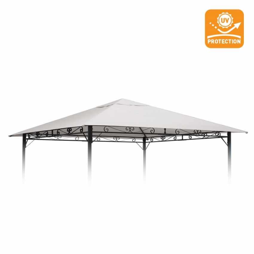 Telo Ricambio 3x3 Gazebo Style sostitutivo Copertura Protezione UV