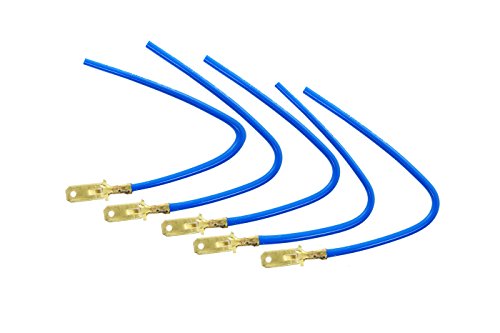 Set 5 Connettori Ad Innesto Capicorda Cavi