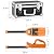 512hz Pipe Locator Receiver Underground Sewer Drain Pipe Camera 512hz Pipe Inspection Camera Locators Tool Kit for Plumbing and Septic Location Supports All Devices Using 512 Hertz Transmitter
