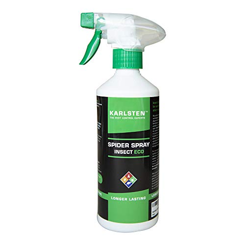 Karlsten Spider Repellent Spray 500ml Natural Peppermint Oil Spider Deterrent for Home Humane Spider Spray for Indoor & Outdoor Spider Prevention
