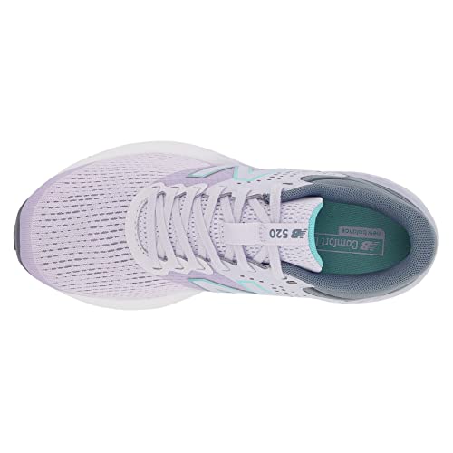 Image of New Balance Women's 520 V6 Running Shoe, Grey /Grey, 5 Wide