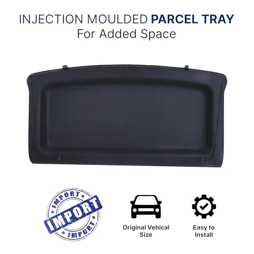 Image of Car Parcel Tray Diggi Luggage Tray in Perfect Fitting Compatible (Creta Parcel Tray)| Does not fit with The Wiper Model on The Back Glass