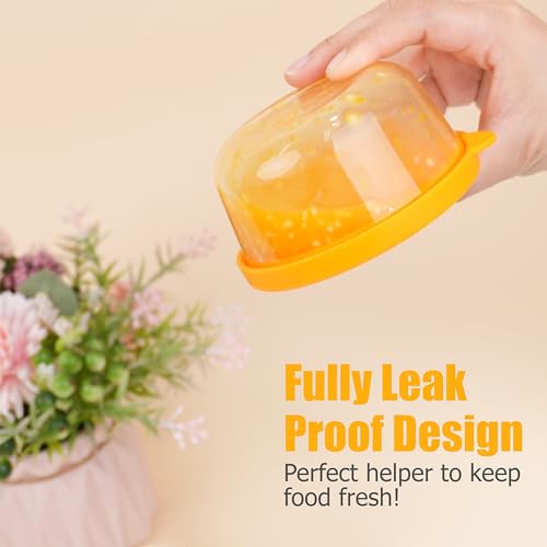 Image of LUVCOSY 7 Cup Silicone Replacement Lids Storage Cover for Pyrex 7402-PC Glass Bowls (Container not Included) 2 Pack Microwave, Dishwasher and Freezer Safe