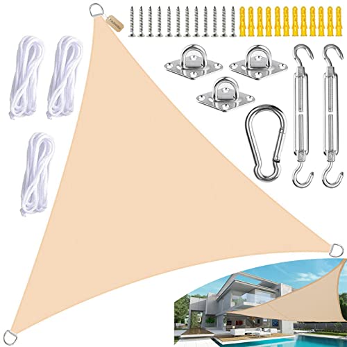 Toldo Vela de Sombra, Triangular Toldos Exterior Terraza Cover