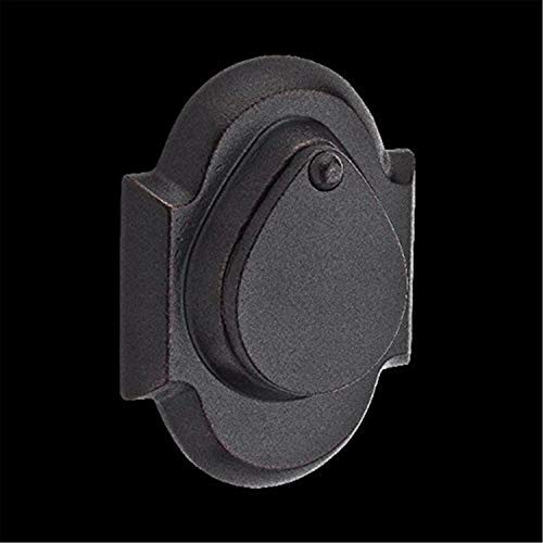 Deadbolt Double Cylindre Baldwin arche rustique finition bronze