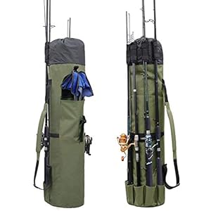 Powcan visgerei tas Oxford hengel geval draagbare hoge capaciteit hengel Carry organisator buiten waterdichte vissen Tools opbergtas Perfect cadeau voor visser