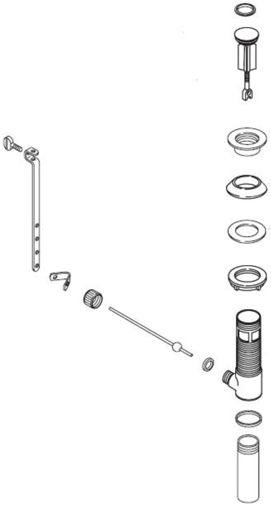 Kohler 1035350-SN Manufacturer Replacement Part, Polished Nickel