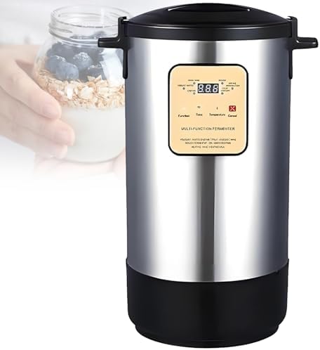 12L/18L Smart Fermentation Machine, Stainless Steel Electric Yogurt Maker, Time and Temperature Control for Homemade Yogurt, Cheese, Fruit Wine