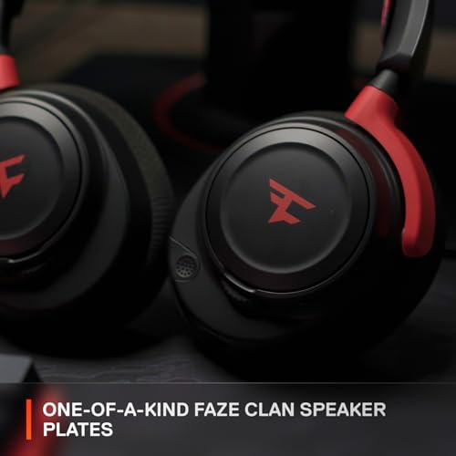 SteelSeries Arctis Nova 7 FaZe Clan Edition Multi-Platform Premium Wireless Gaming Headset — Limited Edition — Dual Wireless 2.4 GHz & Bluetooth 38 HR Fast Charge Battery – PC, PS, Mac, Mobile, Switch - Image 4