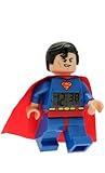 Lego DC Comics 9005701 Super Heroes Superman Kids Minifigure Light Up Alarm Clock | Blue/red |...