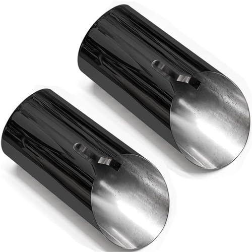 Embout d'échappement en acier inoxydable noir pour BMW F20 F30 F32 Série 2 3 4