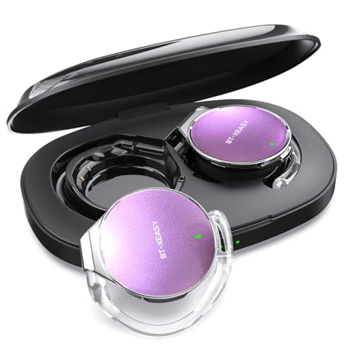 BEVCEFCC Open-Ear Sport-Kopfhörer Bluetooth 5.4 mit Mikrofon On Ear Kopfhörer 52h Akkulaufzeit Clip on Kopfhörer Dual Device Connectivity Kabellose Over-Ear Kopfhörer für Fitness & Outdoor