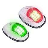Générique Feux De Navigation - Feux LED De Pêche Nautique,Éclairage Étanche Rouge Vert Pou...