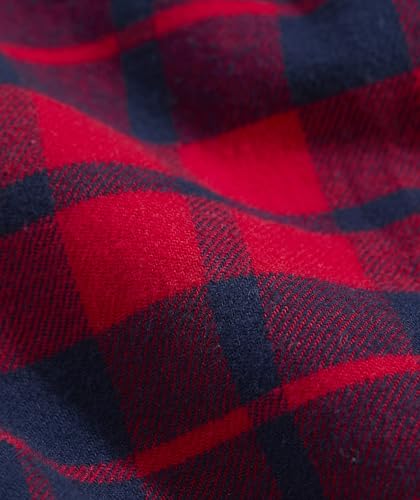 Image of vineyard vines Plaid Flannel Shirt (Big Kid)