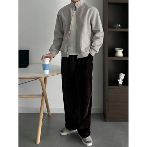 Image of PROSHARX Old Money Stand Up Collar Sweatshirt Zip-Up | Premium Comfort, Timeless & Aesthetic Style