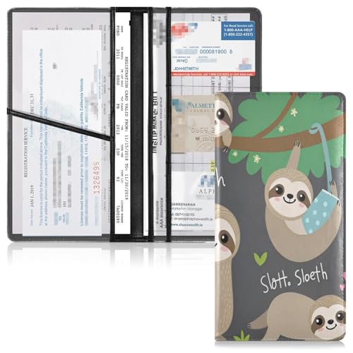 Organizador De Documentos De Cuero Slim miniatura 6