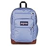 JanSport Cool – Mochila con funda para laptop de 15 pulgadas, mochila grande para computadora con 2 compartimentos, correas ergonómicas, lavanda (Lavender Ash)