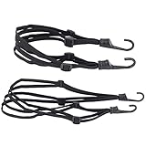 👍【MEJOR COMBINACIÓN】Recibirás 2 correas de equipaje Dantolo, 2 correa de equipaje elástica de 60 cm. El kit portaequipajes flexible Dantolo es la solución perfecta para tu equipaje. La correa elástica para equipaje de 60 cm se puede estirar hasta 110 cm, lo que puede satisfacer sus necesidades en diferentes ocasiones.