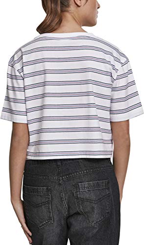 Urban Classics Ladies Short Stripe Tee Manglietta