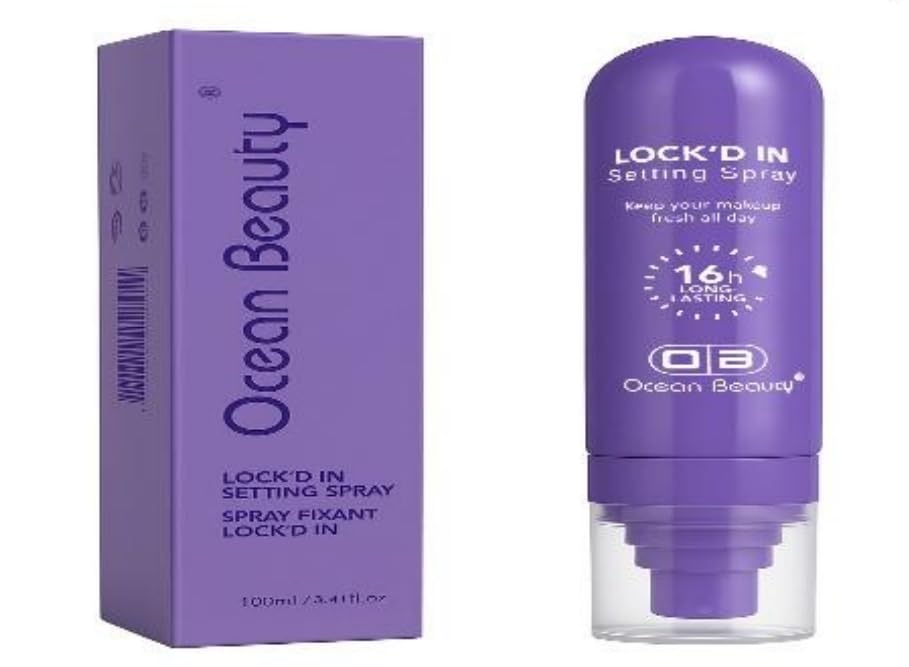 Lock'D In Setting Spray, 16H Long Lasting, Keeps Makeup Fresh All Day, 100ml-image-32