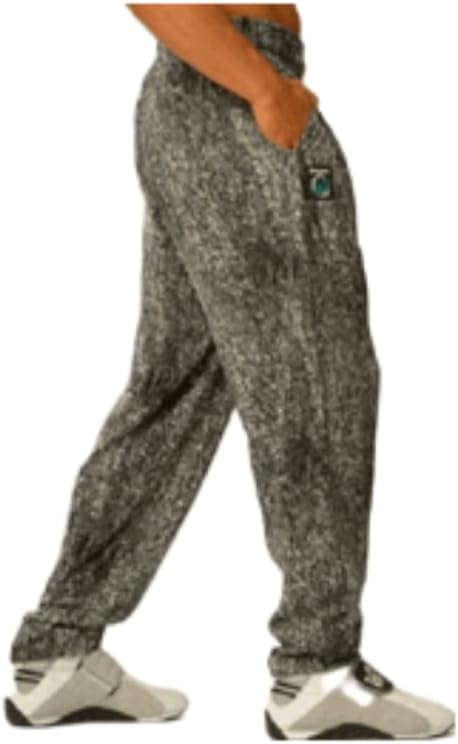 Otomix Men's Baggy Bodybuilding Workout Pants Black Stonewash (XXX-Large) - Image 2