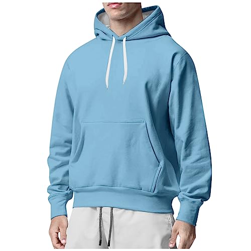 WENKOMG1 Mens Casual Hoodies,Lost Without Me Printed Sweatshirt Basic Winter Fall Pullover Long Sleeve Trendy Pullover2