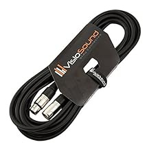 Male XLR to Female XLR Balanced Microphone cable Ideal for use with microphones, active speakers, studio and stage applications and DMX lighting chains Lengths: 0.5 / 1 / 2 / 3 / 6 / 10 / 15 / 20 m Limited Lifetime Warranty
