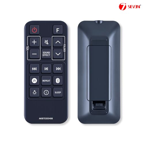 Image of 7SEVEN Compatible for Lg Soundbar Remote Control Original AKB75355408 Model Match Exactly Key by Key to Replicate Performance as Like Genuine Control