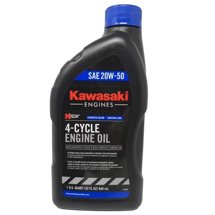 Aceite para motor SAE 20W-50 Kawasaki Engines 2 Quart miniatura 2