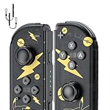 Keero L/R Controller per Switch, Wireless Joystick Controller per Switch/OLEDGamepad con Doppia Vibrazione, Giroscopio a 6 Assi, Screenshot, …