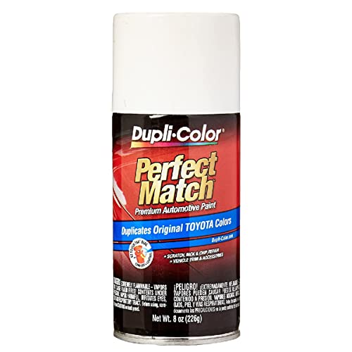 Image of Dupli-Color Perfect Match Premium Automotive Paint, White, 8 oz