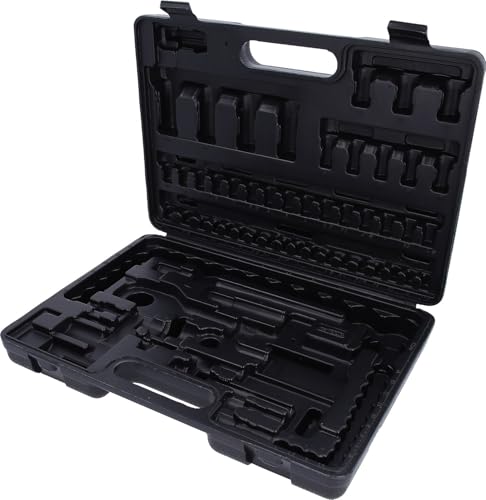 KS Tools 918.0694-99 Kunststoff-Leerkoffer (ohne Inhalt) für 1/4+1/2 CHROME+ Steckschlüssel-Satz,94-tlg. [ASIN 1ECR9FW], Schwarz