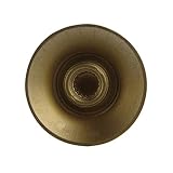 FLEOR Gałki regulacji głośności i tonu w stylu Top Hat 2T2V z aluminiową górą do gitary w stylu SG LP 18-spline Pot, złote