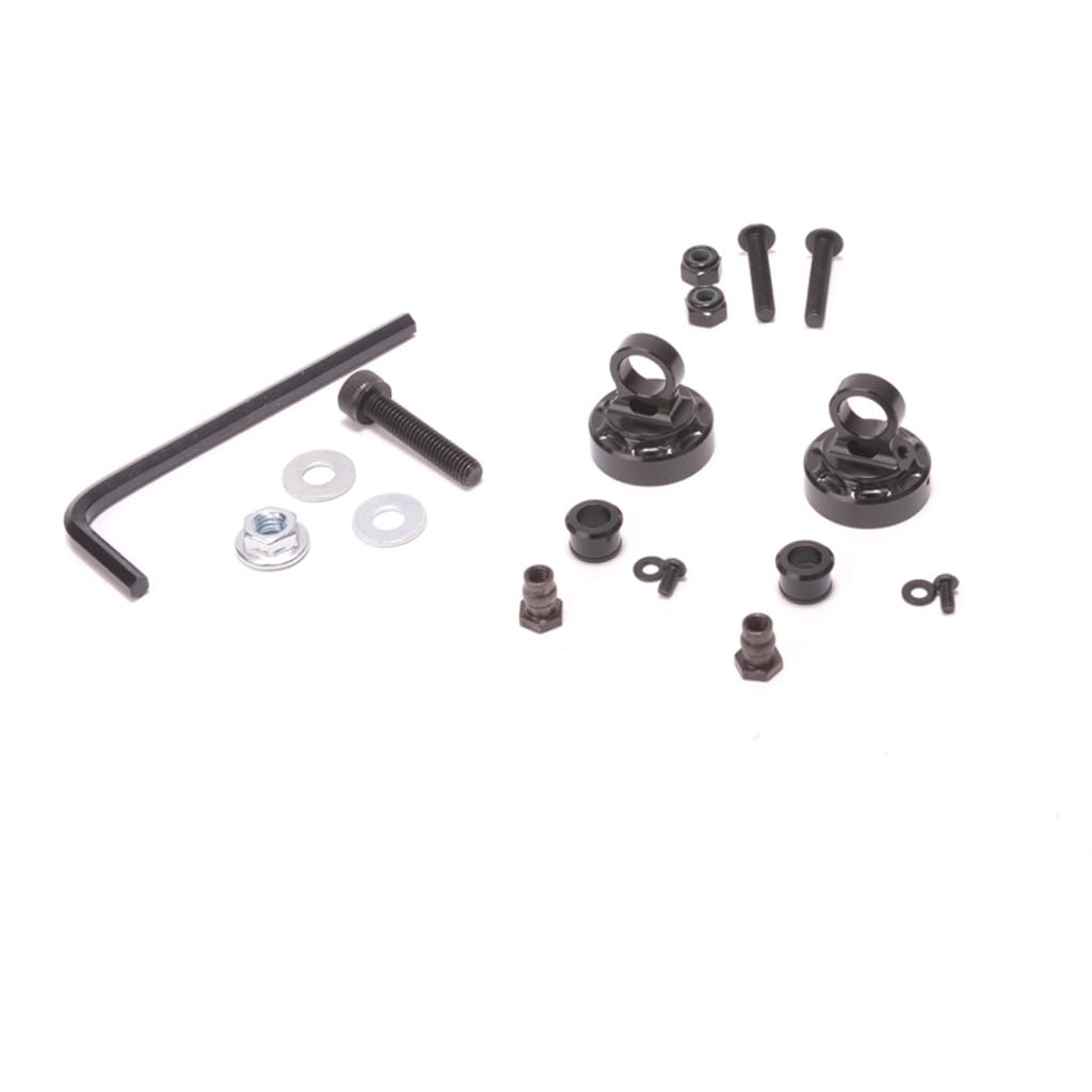 Schumacher Racing Products Ltd U8806 Big Bore Alum Shock Cap Set (Pr) - L1r Ld3 St2