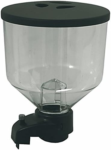 Mazzer Complete Grinder Hopper Set With Lid For Major, Robur, Royal & Stark - Compatible With Automatic & Electronic Versions
