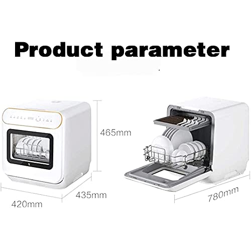 Draagbare Aanrecht Vaatwasser 5 Wasprogramma'S Draagbare Wasmachine Luchtdroogfunctie En Led-Licht Babyverzorging… - Image 6