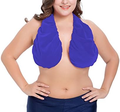 Sports Towel Bra Women Sexy Soft Underwear Boob Sweat Towel Navy