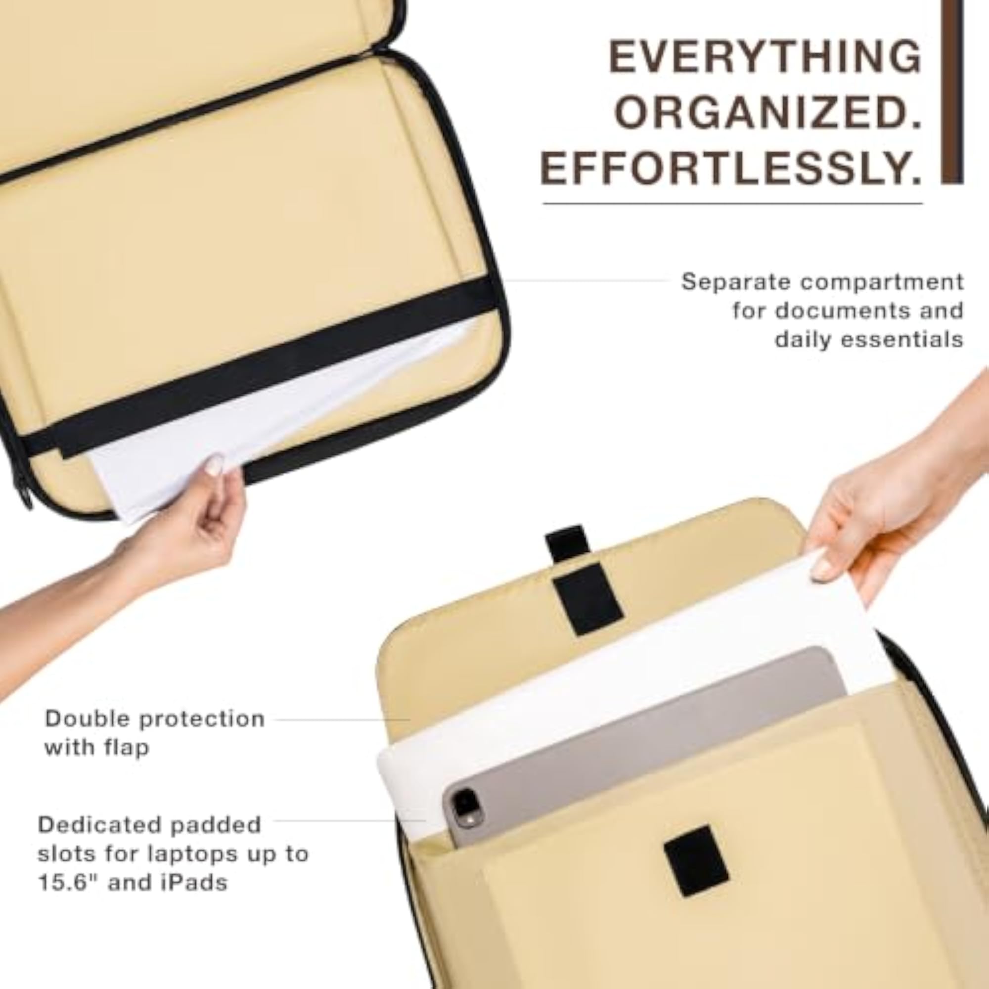 Seine Water-Resistant Messenger Bag for Men and Women