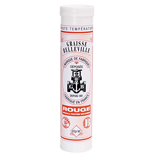 GRAISSE BELLEVILLE Etiquette Rouge Cartouche de graisse graphitée 400g