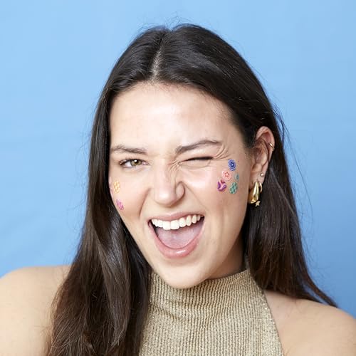 Wild Stripes - Anti-Pimple Patches Groovy Recover - Bunte Pickelpflaster mit Hydrokolloid & Hyaluronsäure für Tag- und Nachtpflege - Anti Pickel und Mitesser - Hautpflege für unreine Haut - 24 Stk