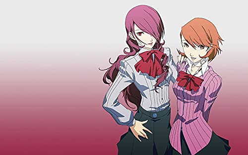 Poster Bubble Anime Girls Persona Persona Series Kirijou Mitsuru Takeba Yukari Matte Finish Paper Print Poster 12 x 18 inch (MultiColor)PB-1424