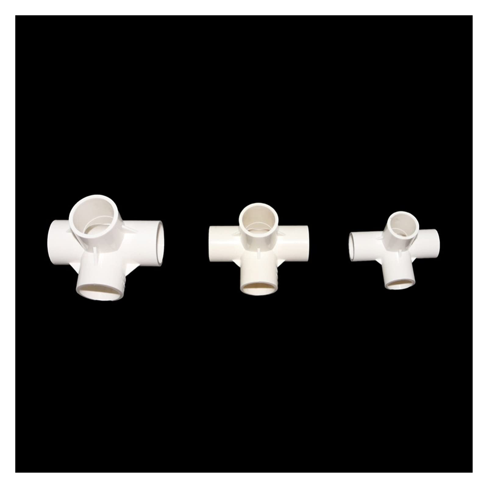 Adaptador de Conector de Manguera Ae para Manguera de Uso General Conector de Tubería de 4 Vías Diámetro Interior 20 Mm 25 Mm 32 Mm Accesorios de Tubería de Riego de Jardínrícola Junta de Tubería 1 (D